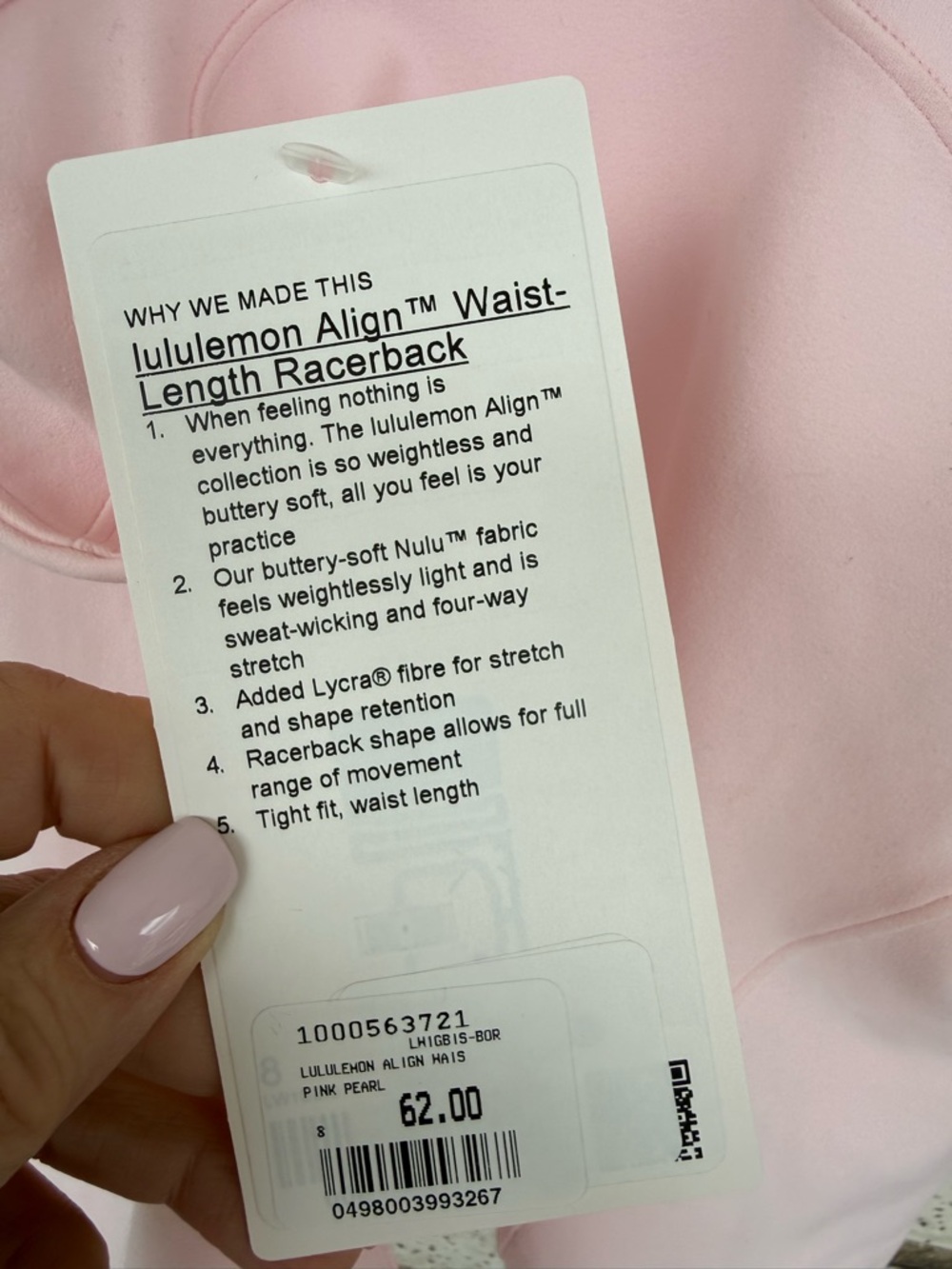 Lululemon Racerback Tank - Picture 8 of 8